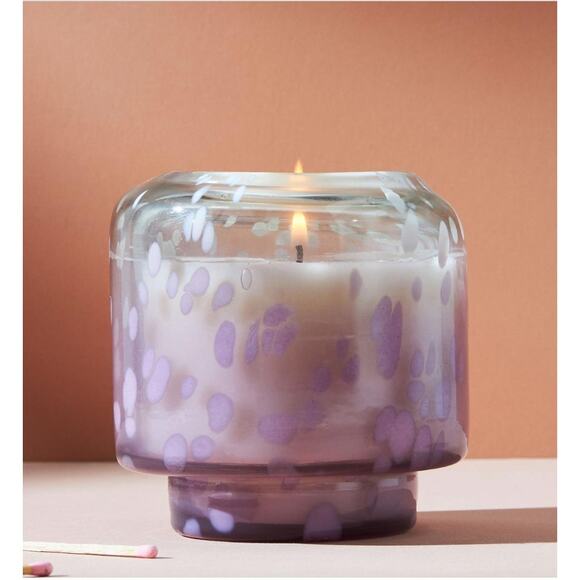 Anthropologie Other - SALE Anthropologie Val Speckled Glass Candle NEW